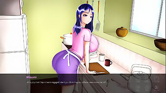 Misumi, The Horny Wife, Gets Aroused At Home In This Hentai Video