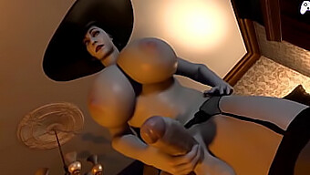 In This Explicit Video, The Voluptuous Lady Dimitrescu, A Futanari Girl With A Massive Cock, Gets Her Throbbing Member Vigorously Sucked By A Horny Partner. This Intense Encounter Is Captured In Stunning 4k Quality, Showcasing Every Detail Of The Action. The Video Also Features Hardcore Elements And Erotic Illustrations In The Form Of 3d Hentai. Get Ready For An Unforgettable Experience As Lady Dimitrescu Reaches Climax, Cumming Inside Her Eager Partner'S Eager Pussy.