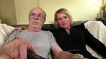 Robin Wood'S Video With An Old Husband Watching His Wife With Three Men With Big Cocks.