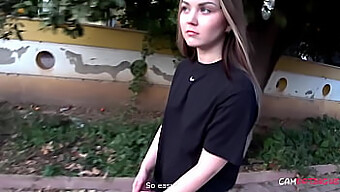 Anya Gets Stuck In A Tree And Needs Help To Get Down [Russian Porn With A Twist]