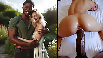 Stunning Blonde Wife Satisfies Her Desires With Well-Endowed Lover In 3d