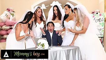 Angry Married Woman Engages In Reverse Gangbang With Wedding Planner After Wedding